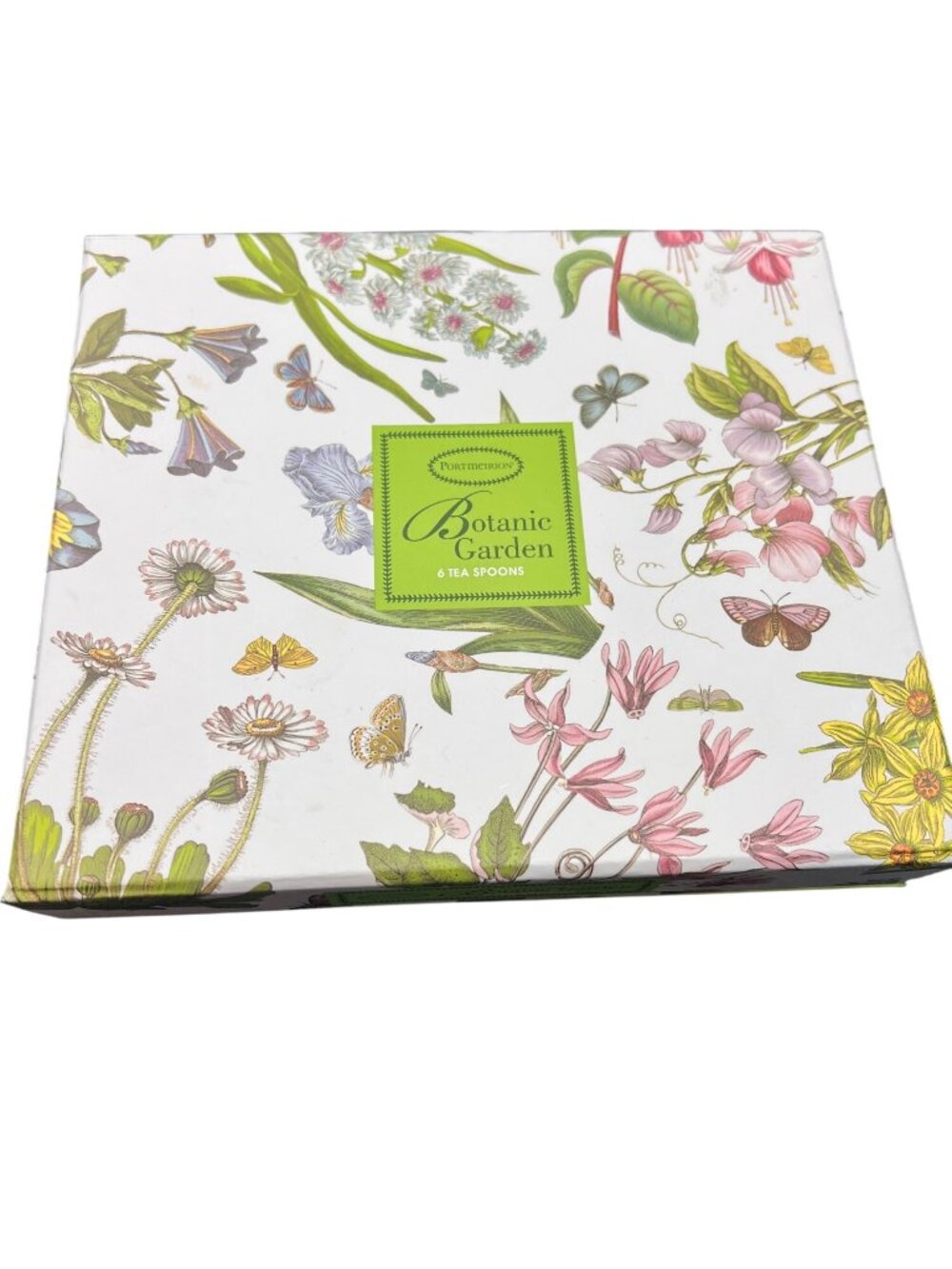 Portmeirion Botanic Garden 6 Piece Teaspoon Set With Floral Handles In Gift Box - Picture 6 of 6